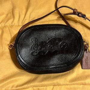 COACH CAMERA BAG WITH HORSE AND CARRIAGE